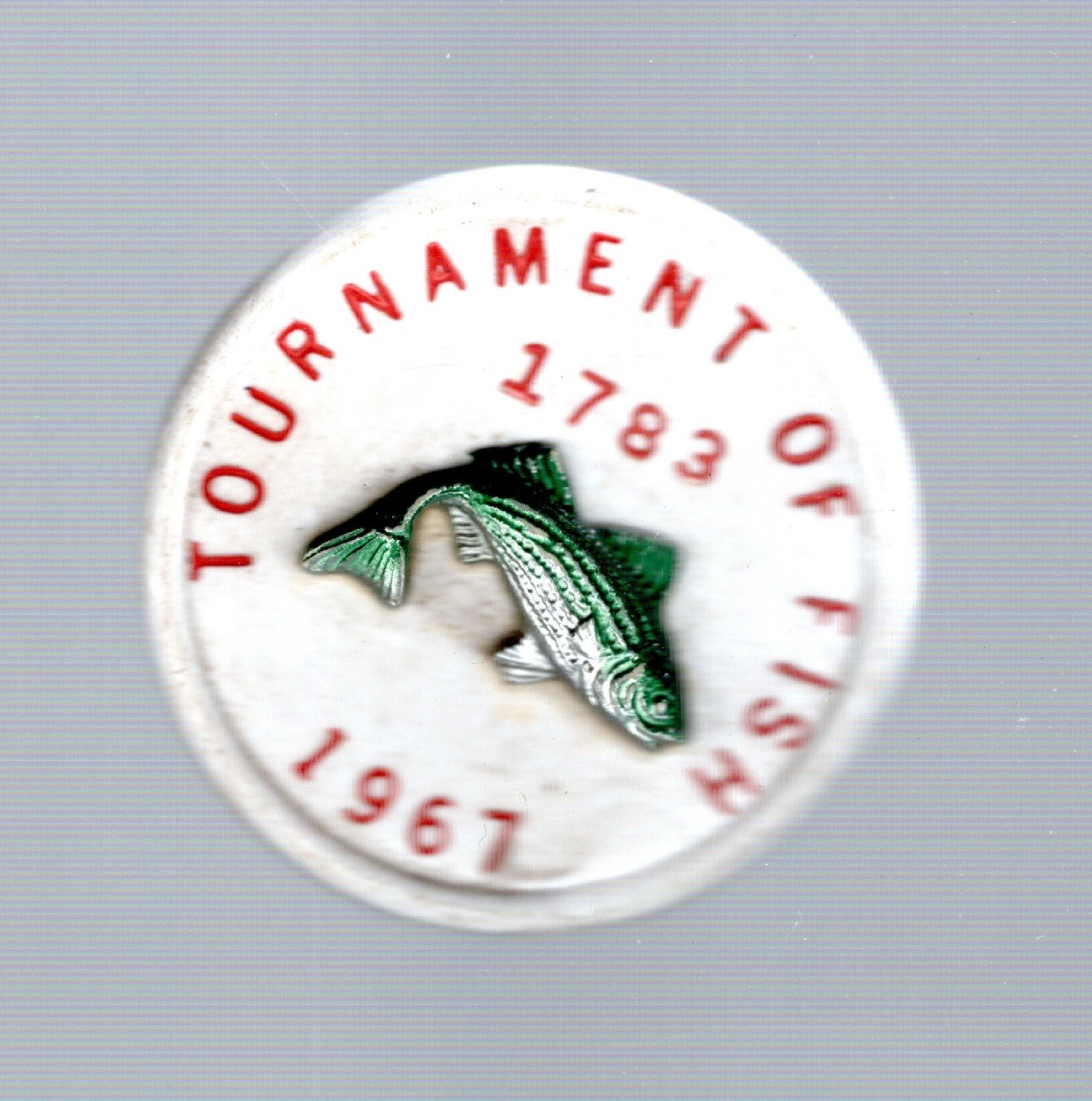1967 Tournament Of Fish Pin 1967 Tournament Of Fish Pin