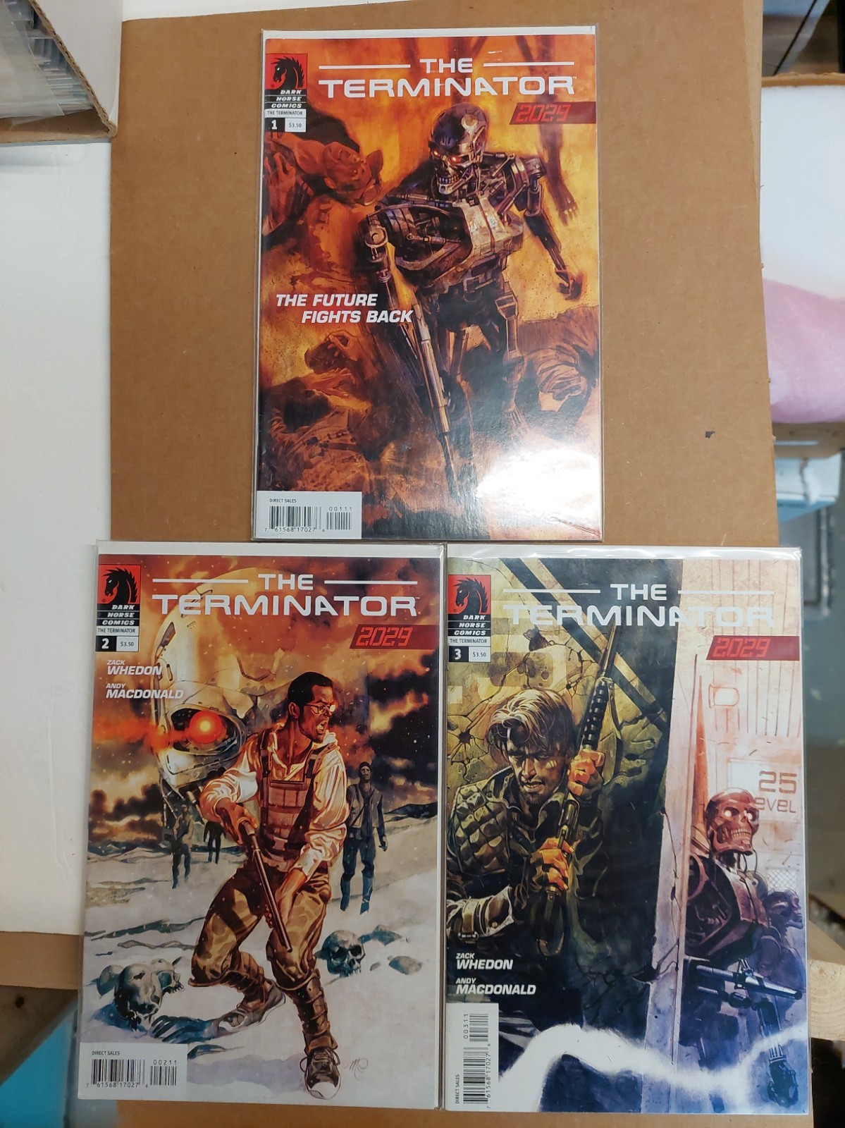 The Terminator 2029 #'s 1-3   Complete Series   2010 Dark Horse Comics  (F463)