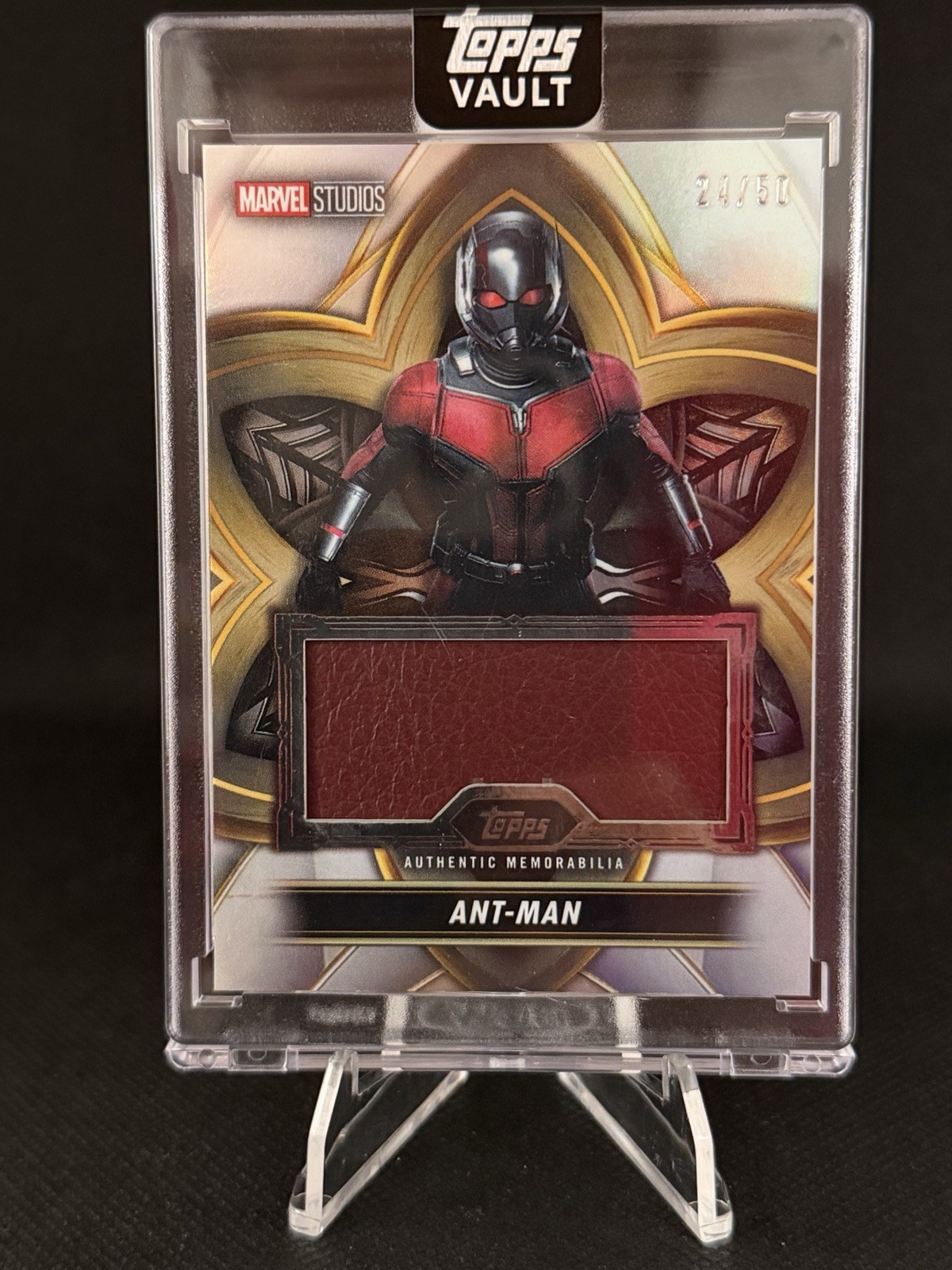 2026 Topps Marvel Ant Man Paul Rudd Vault Relic /50 2026 Topps Marvel Ant Man Paul Rudd Vault Relic /50