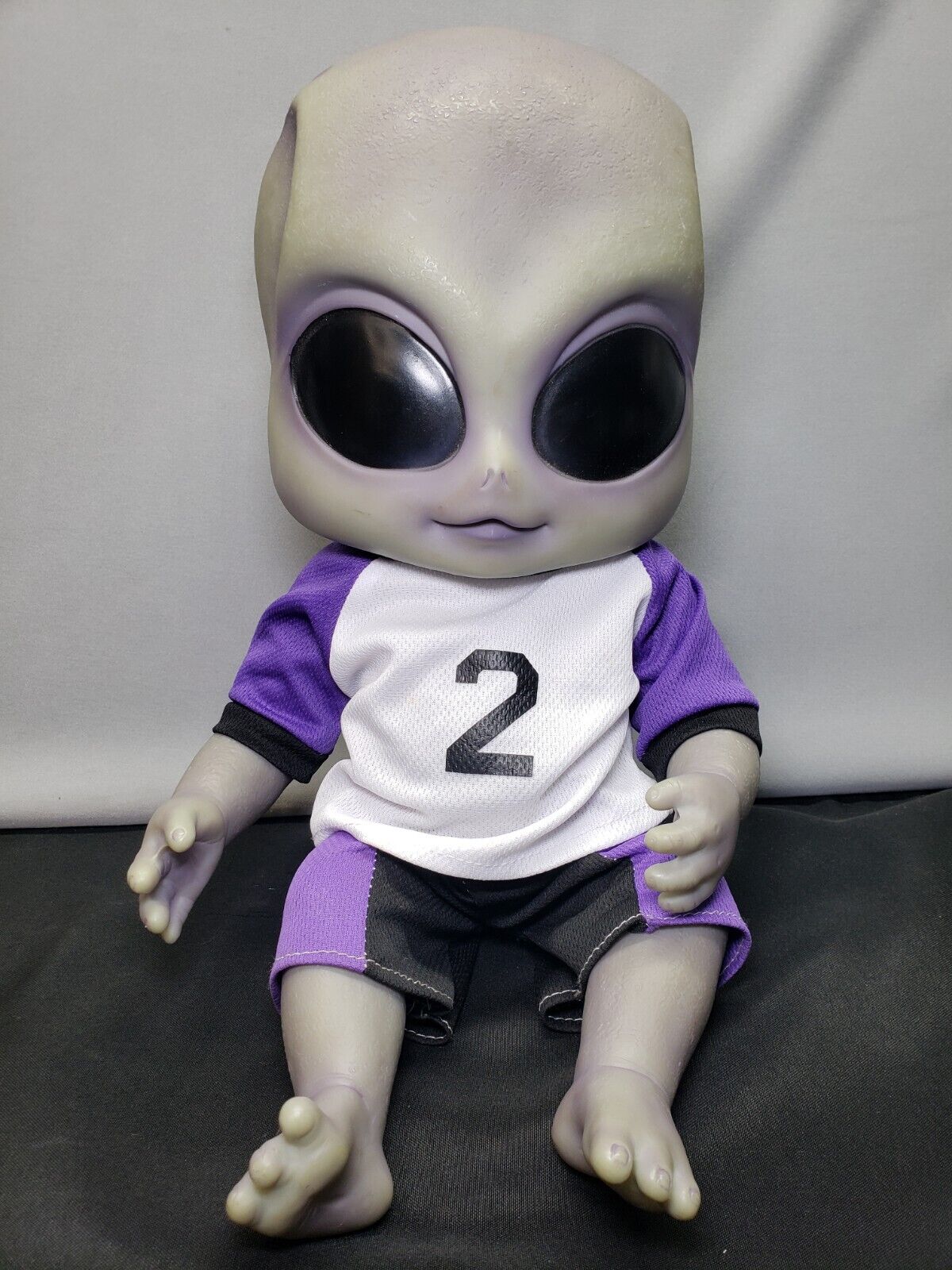 Ashton Drake Greyson Hand-Painted Vinyl Cosmic Alien Baby Doll By Kosart Studios