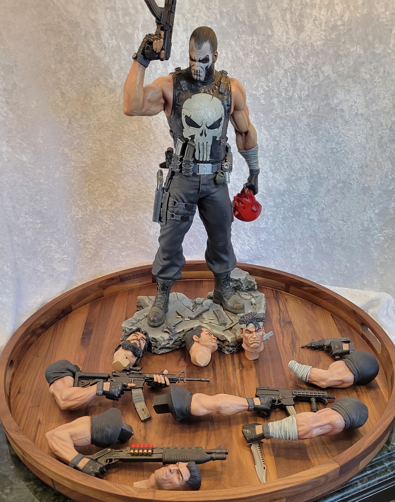 The Punisher Statue 24" Collectible (RARE Proto Type) One of a Kind The Punisher Statue 24" Collectible (RARE Proto Type) One of a Kind
