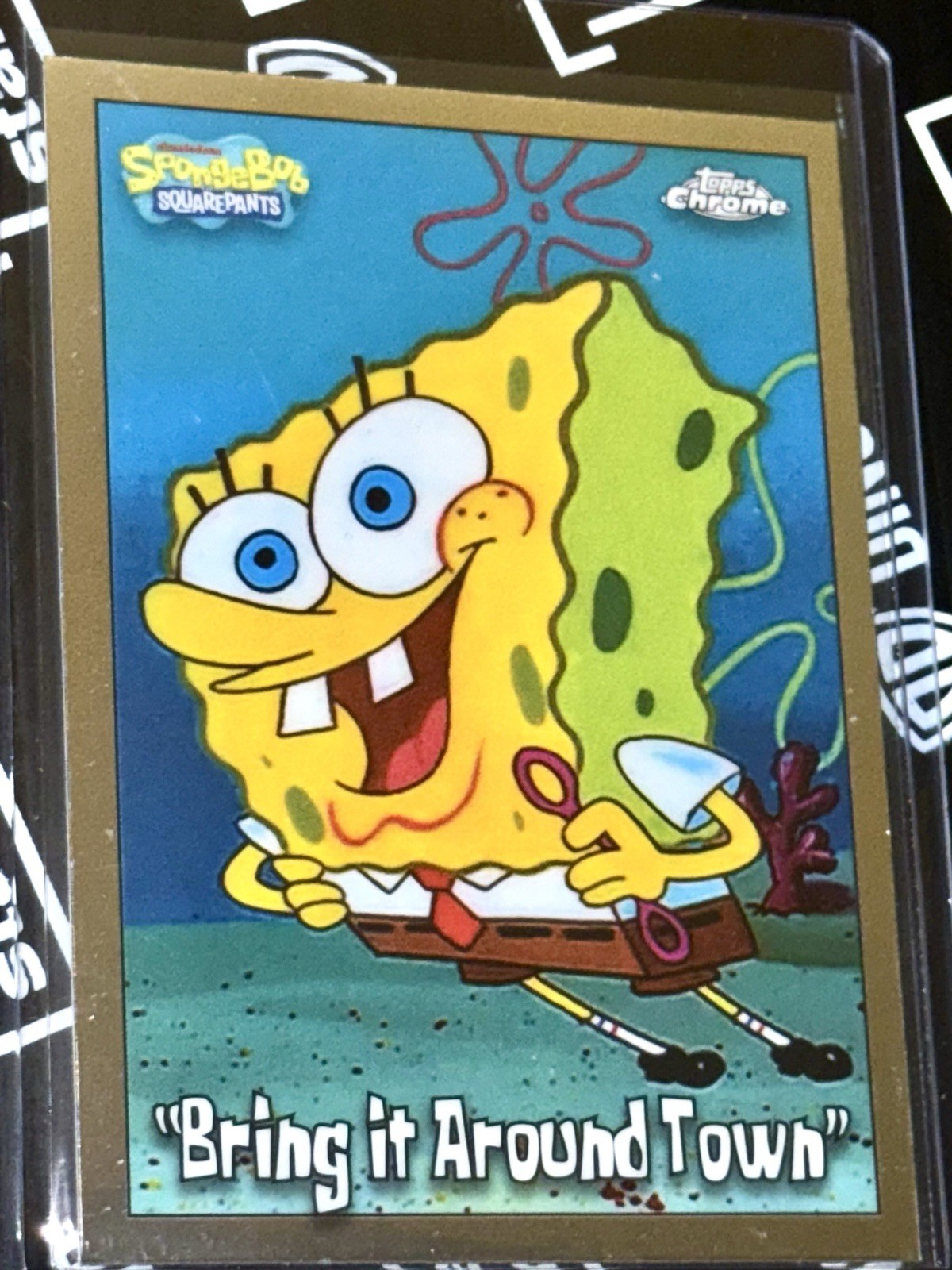 2025 Topps Chrome SpongeBob SquarePants "Bring it Around Town" #85 Regular NM/M