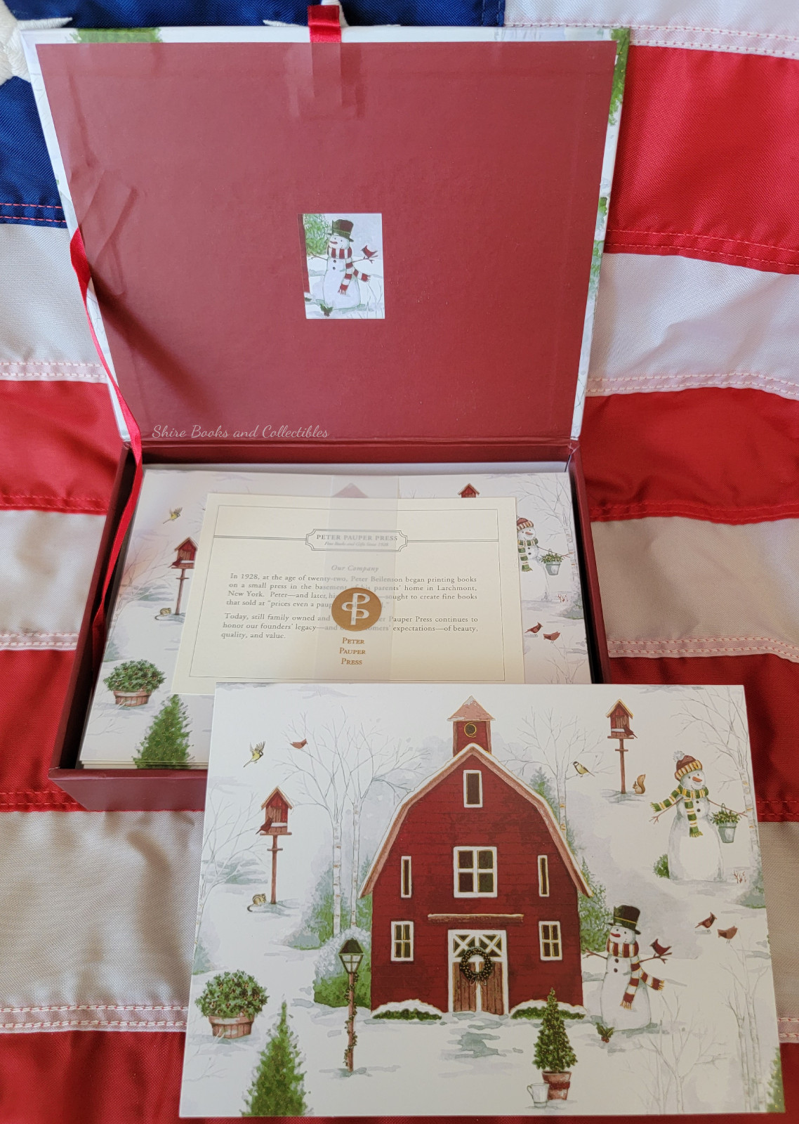 NEW Christmas Holiday Cards 20 & 21 Env Box Country Winter Peter Pauper Press NEW Christmas Holiday Cards 20 & 21 Env Box Country Winter Peter Pauper Press