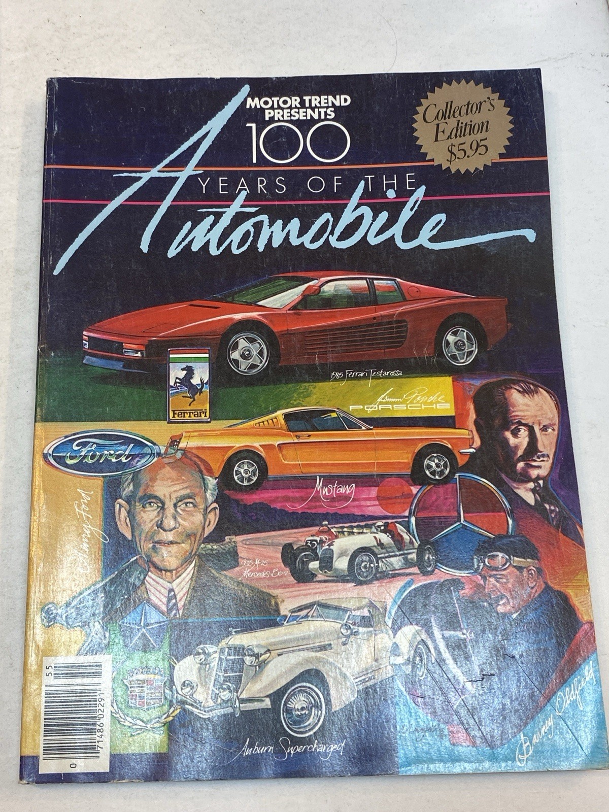 Motor Trend Magazine Presents 100 Years of the Automobile 1985 Cars Collector Ed