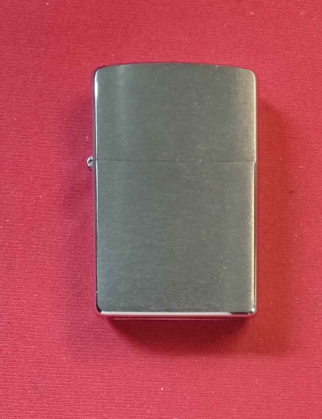 Zippo Lighter 2006 Brushed Chrome Unused