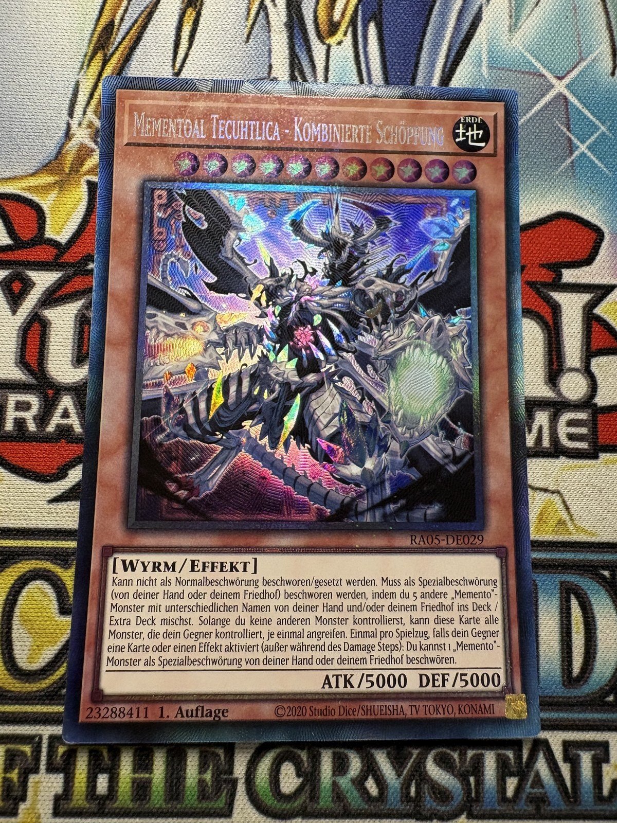 Yugioh Mementoal Tecuhtlica - Combined Creation Collector Rare - RA05-EN029 Yugioh Mementoal Tecuhtlica - Combined Creation Collector Rare - RA05-EN029