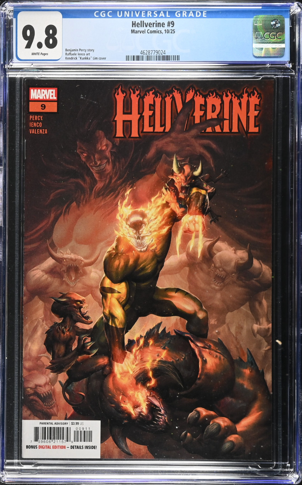 Hellverine #9 CGC 9.8