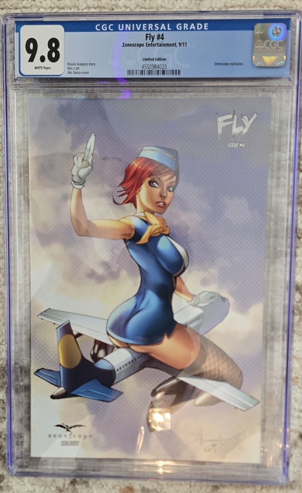 Fly #4 CGC 9.8 Limited Edition Zenescope Exclusive Ale Garza Ltd 500 Fly #4 CGC 9.8 Limited Edition Zenescope Exclusive Ale Garza Ltd 500
