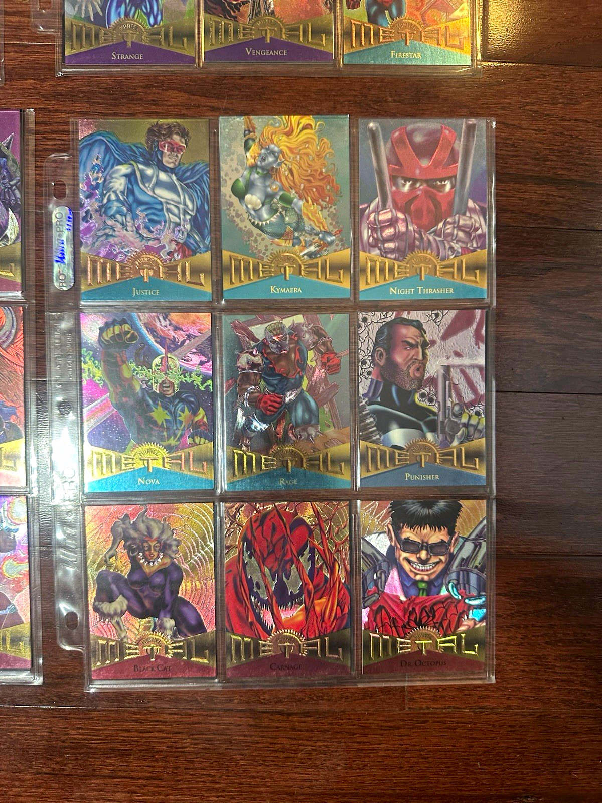 SkyBox 1995 Marvel Metal Base Set 144-Card Lot Spider-Man Wolverine Hulk SkyBox 1995 Marvel Metal Base Set 144-Card Lot Spider-Man Wolverine Hulk
