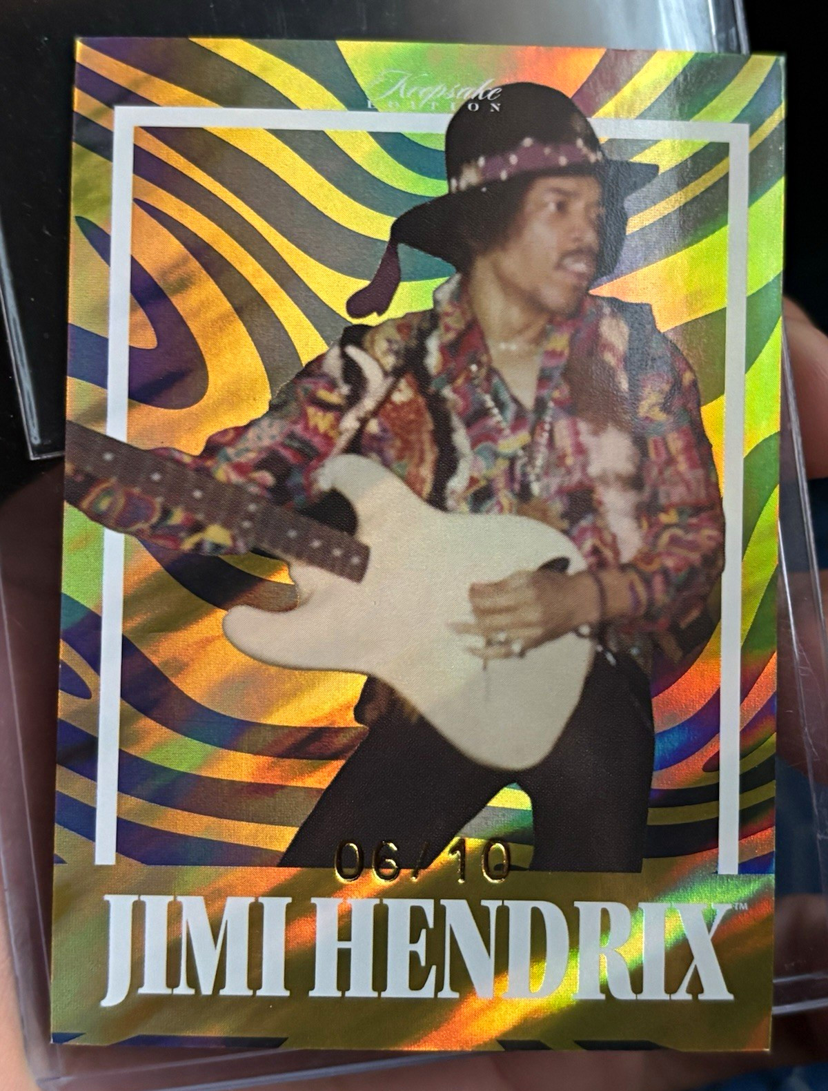 Super Products 2025 Jimi Hendrix Keepsake Collection Card #074 Serial #/10