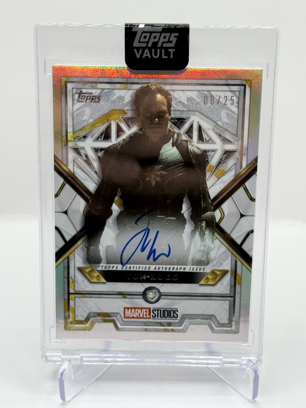 2026 Topps Marvel Vault Yon-Rogg /25 Diamond Auto 2026 Topps Marvel Vault Yon-Rogg /25 Diamond Auto