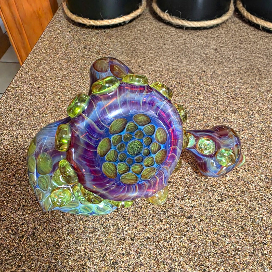 Hand Blown Borosilicate Heady Glass Collectors Piece Retail:$300