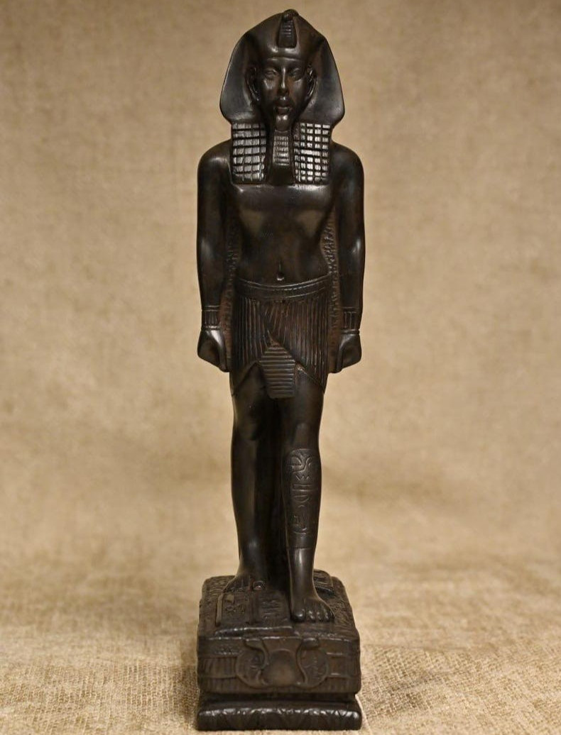 Authentic Ancient Egyptian Antique Rare King Akhenaten Statue Figurine BC Authentic Ancient Egyptian Antique Rare King Akhenaten Statue Figurine BC