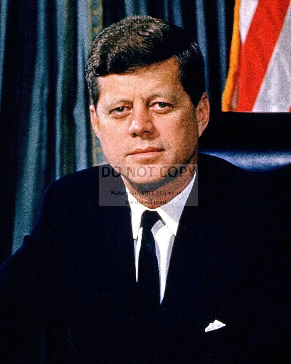 JOHN F. KENNEDY  35TH PRESIDENT OF THE UNITED STATES - 8X10 PHOTO (EP-964)