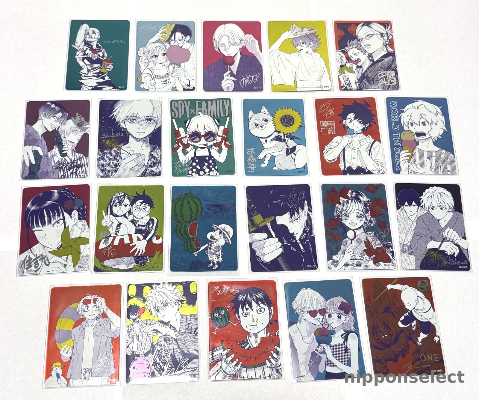 NatsuComi 2026 MetaKira 22 Cards Complete Set ONE PIECE Shueisha Japan Promo NFS NatsuComi 2026 MetaKira 22 Cards Complete Set ONE PIECE Shueisha Japan Promo NFS