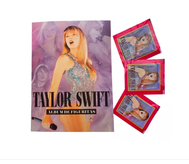 TAYLOR SWIFT. 100 Packs (500 sticker Cards) Plus Album Beautiful Pictures