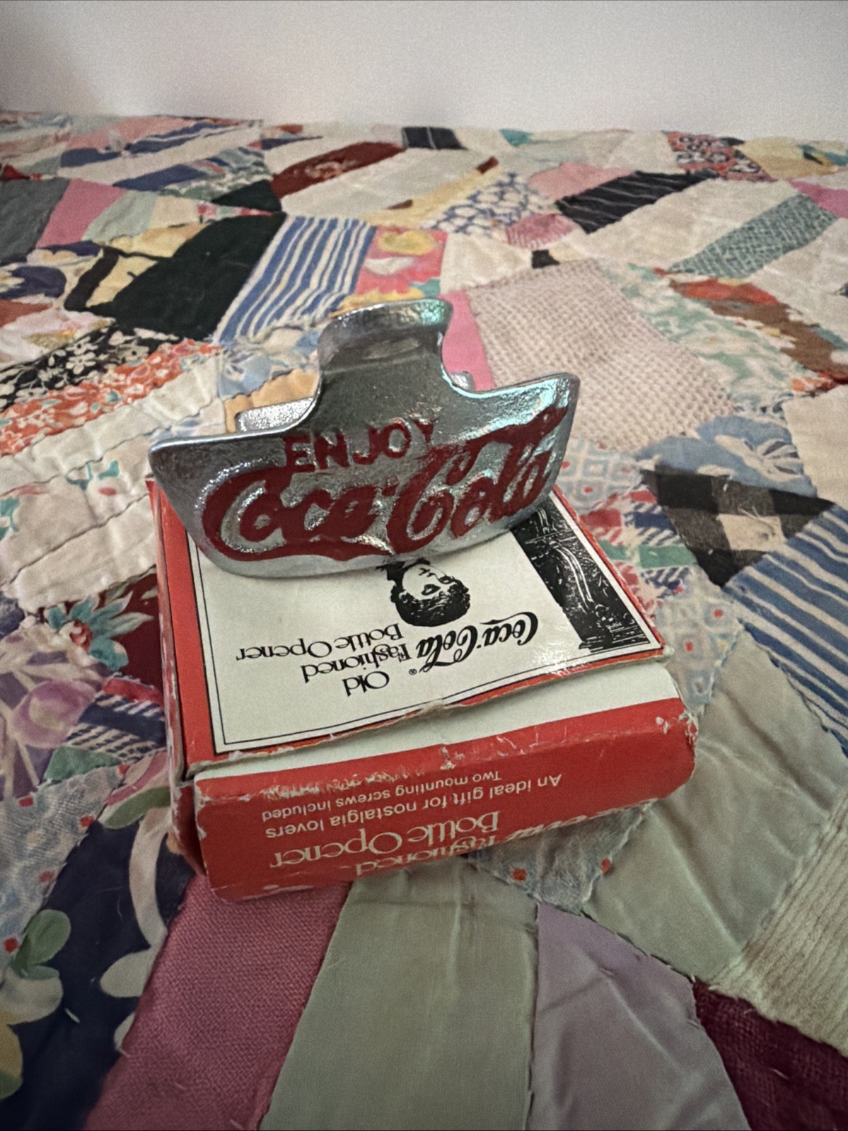 Coca-Cola Vintage Old Fashioned Bottle Opener with Box Coca-Cola Vintage Old Fashioned Bottle Opener with Box