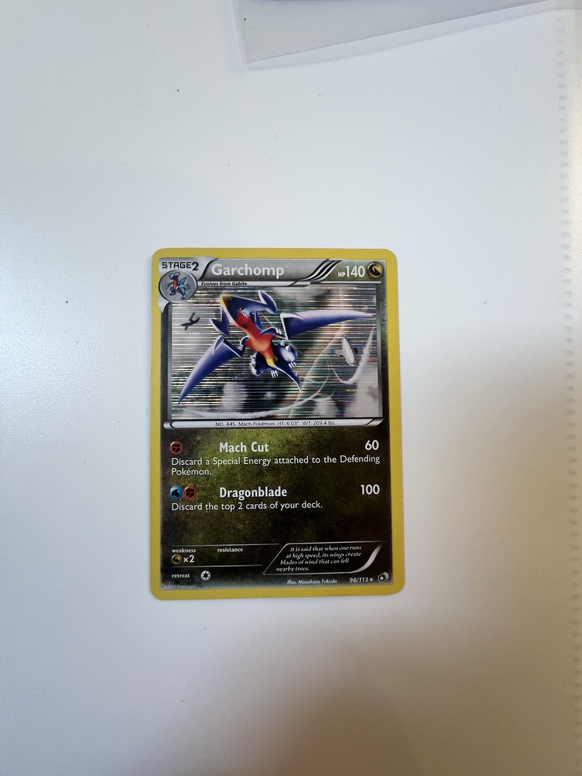 Garchomp (Holo) 96/113 - Pokemon TCG Legendary Treasures - NM Garchomp (Holo) 96/113 - Pokemon TCG Legendary Treasures - NM