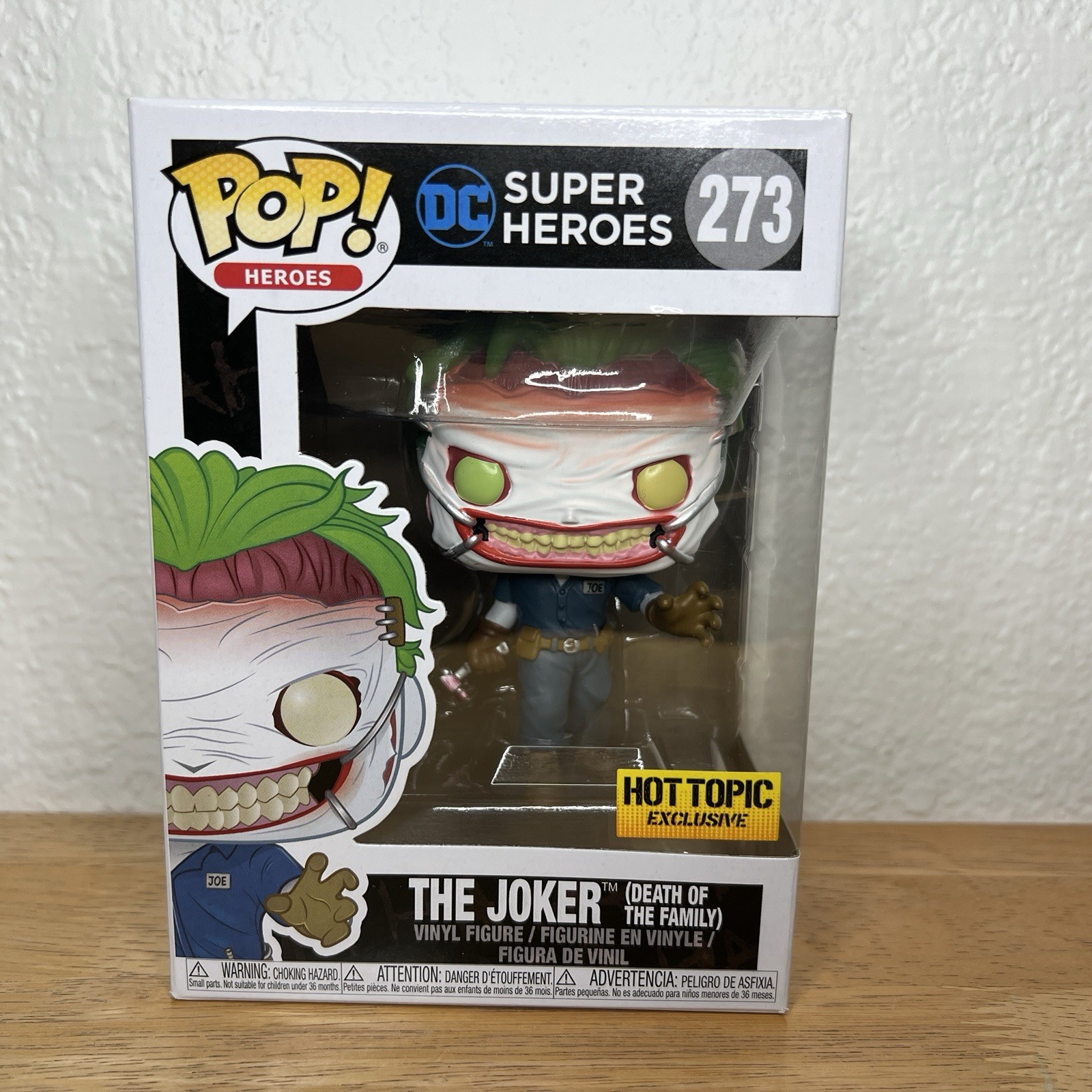Funko Pop The Joker Death of the Family #273 Hot Topic Exclusive