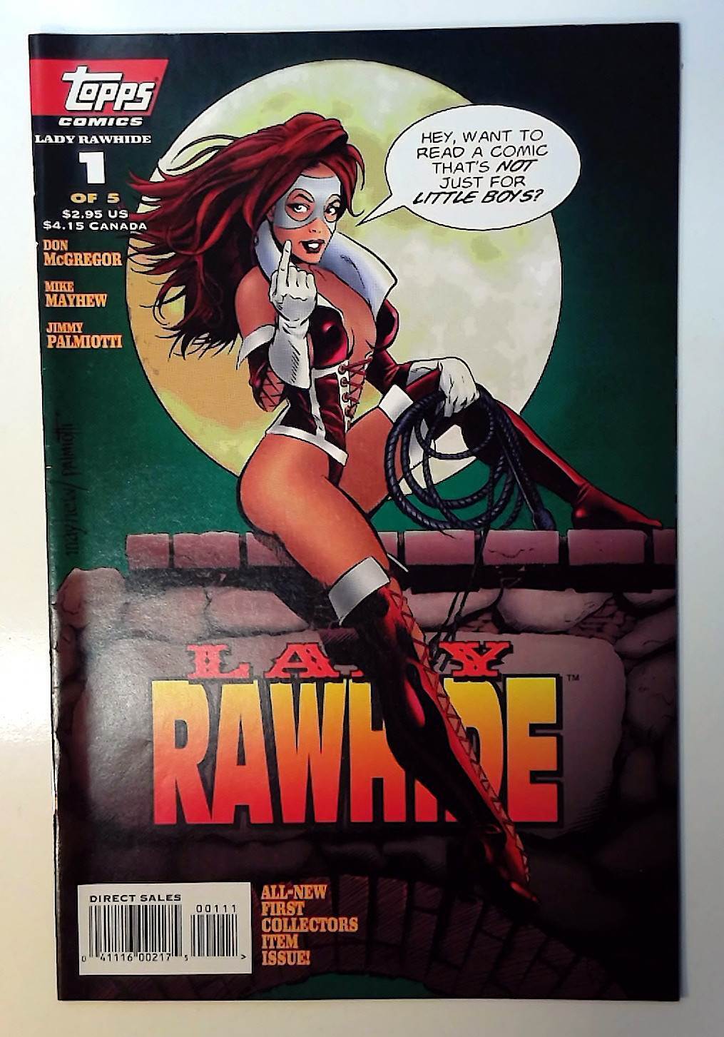 Lady Rawhide #1 Topps (1995) VF+ 1st Print Comic Book