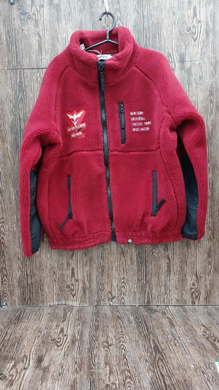 STRICT-G Mobile Suit Gundam Char's Counterattack Boa Fleece Jacket Size L STRICT-G Mobile Suit Gundam Char's Counterattack Boa Fleece Jacket Size L