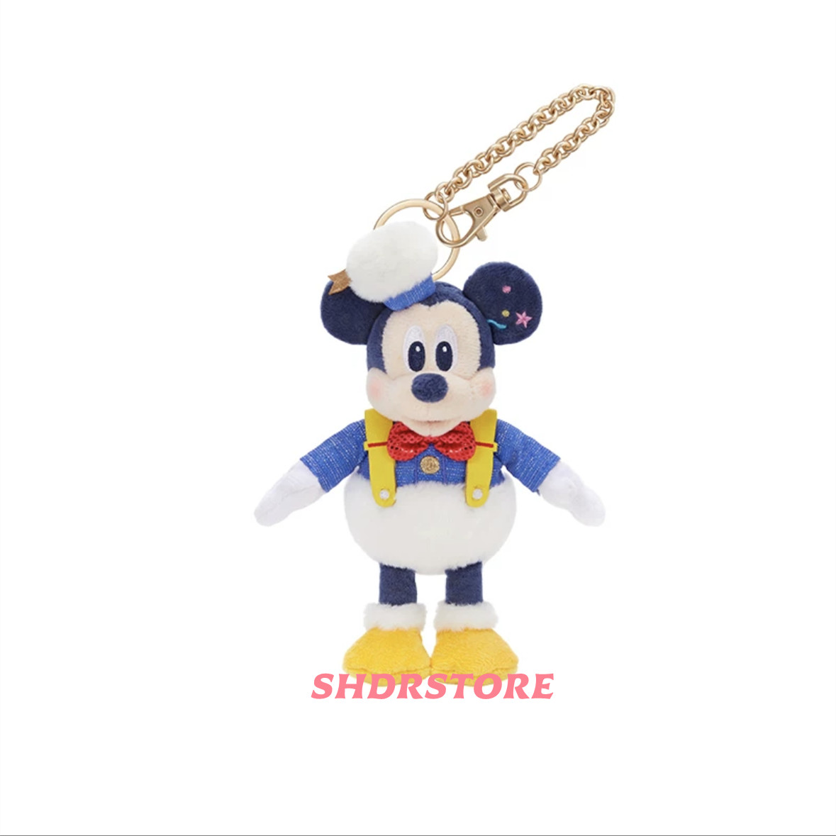 Disney 2026 Donald duck birthday Mickey mouse plush keychain shanghai disneyland Disney 2026 Donald duck birthday Mickey mouse plush keychain shanghai disneyland