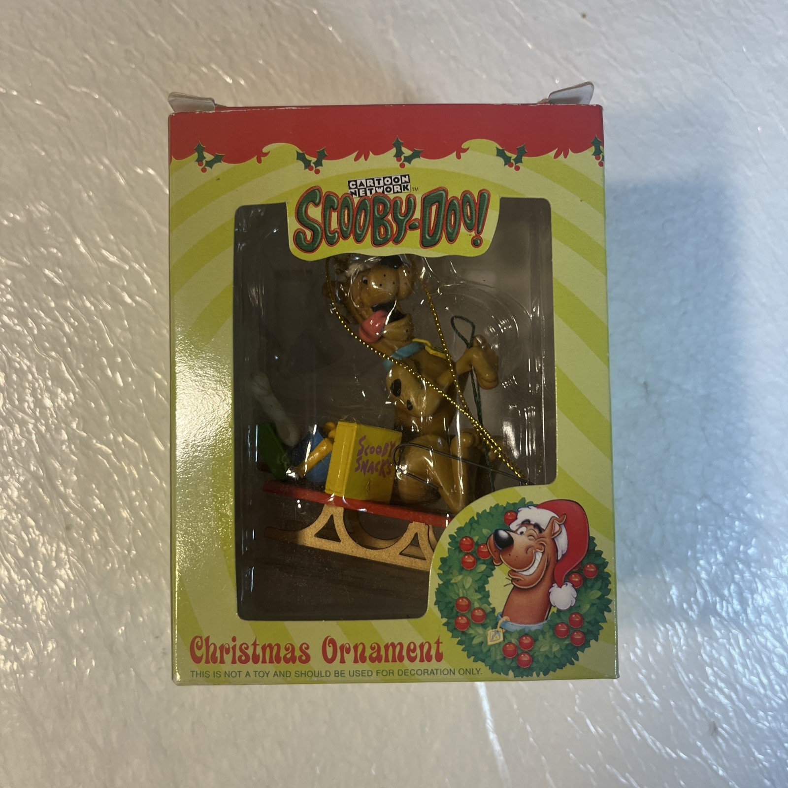 Cartoon Network Scooby-Doo Christmas Ornament Scooby Snacks Christmas Sleigh Cartoon Network Scooby-Doo Christmas Ornament Scooby Snacks Christmas Sleigh