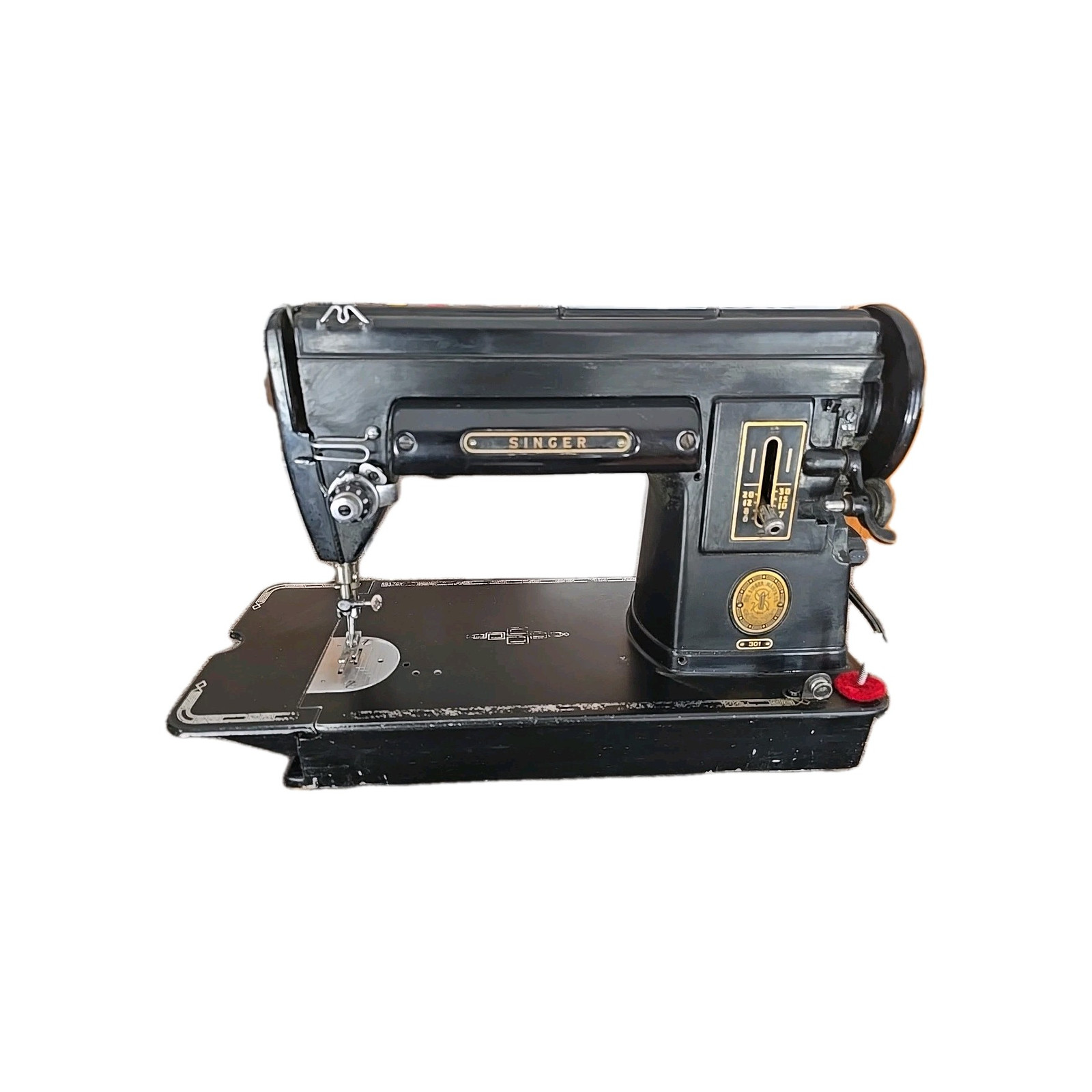 Vintage 1952 ~ Singer 301 ~ Black ~ SN-NA040444 ~ Slant Needle ~ Sewing Machine Vintage 1952 ~ Singer 301 ~ Black ~ SN-NA040444 ~ Slant Needle ~ Sewing Machine