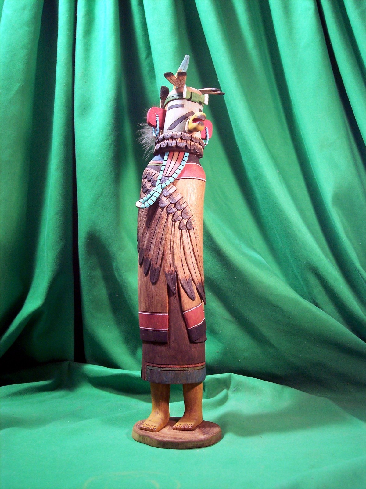 Hopi Kachina Doll - Kwa Mana, the Eagle Maiden by Martin Dallas - Very Rare