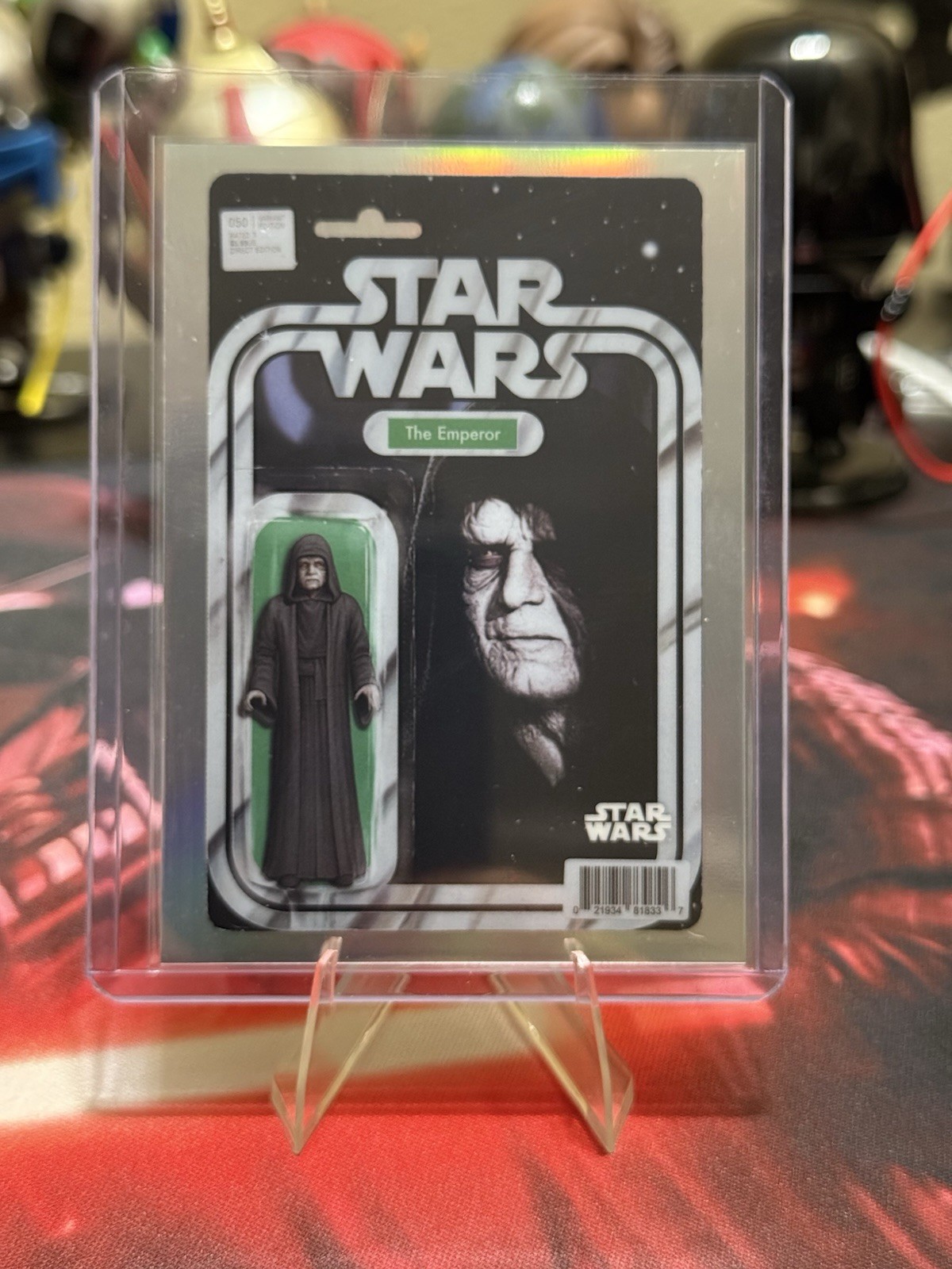 2026 Topps Star Wars Chrome The Emperor Comic Fractor Case Hit