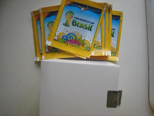 2014 Panini World Cup FIFA Brazil Stickers promotional box 80 packs All Stars 2014 Panini World Cup FIFA Brazil Stickers promotional box 80 packs All Stars