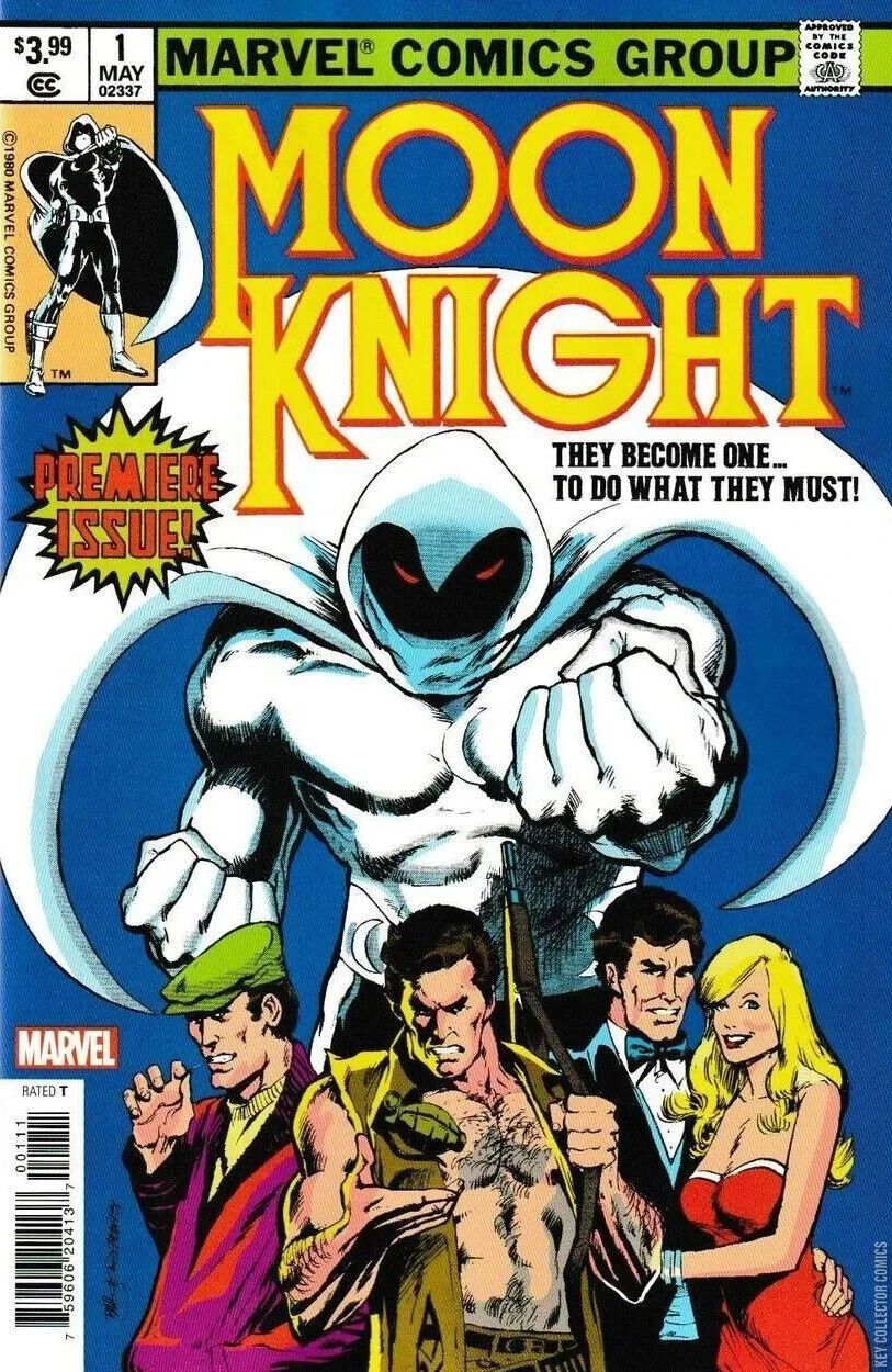 Moon Knight (1980) #1 Facsimile Edition NM. Stock Image