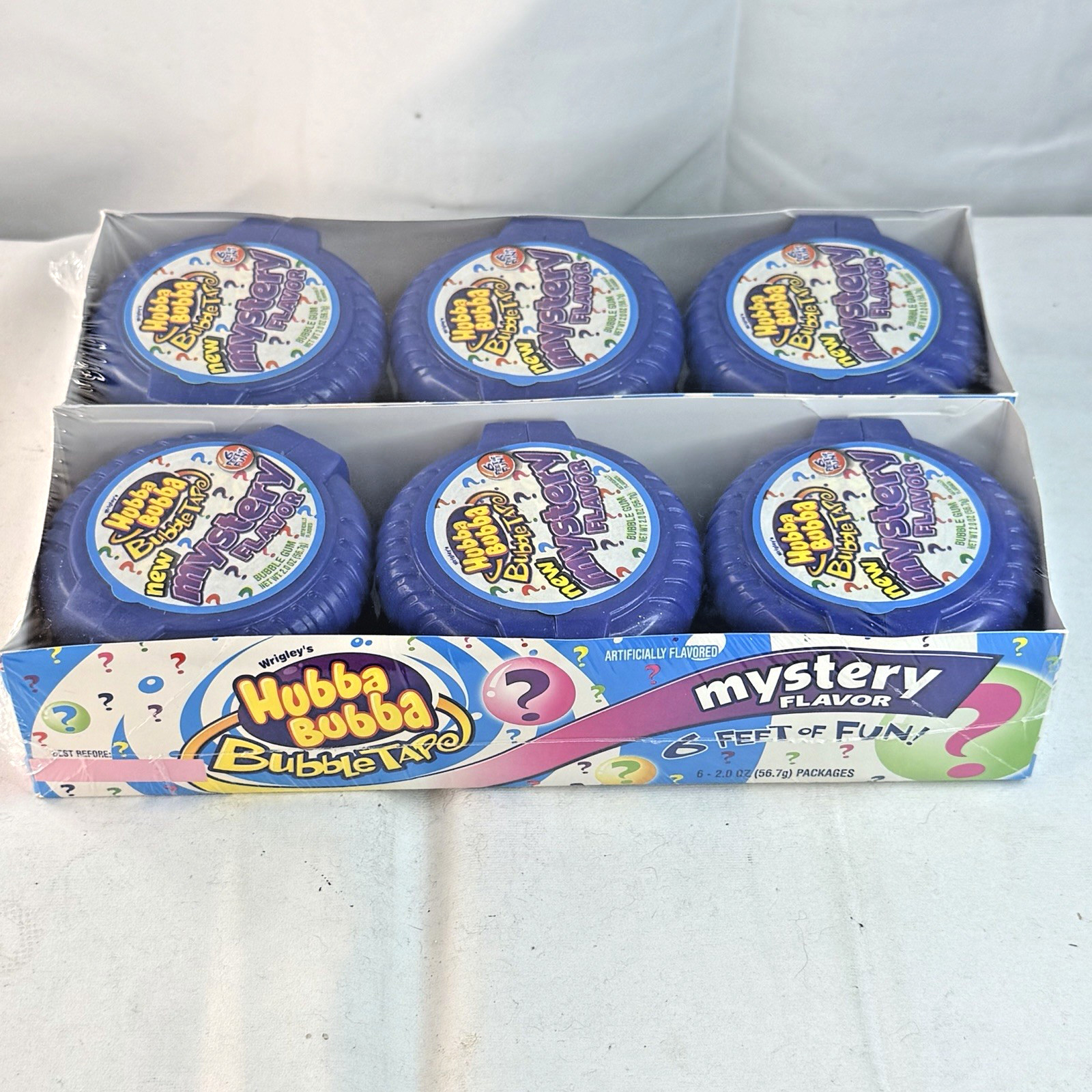 Ultra-rare Sales Sample Box of Hubba Bubba Mystery Flavor Bubble Tape (2010) Ultra-rare Sales Sample Box of Hubba Bubba Mystery Flavor Bubble Tape (2010)
