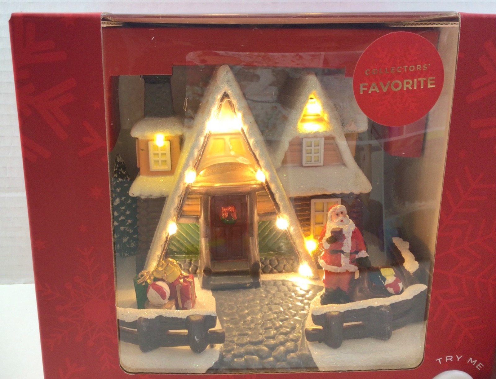 North Spruce Lane Cozy Winter Chalet LED Holiday Christmas Decor North Spruce Lane Cozy Winter Chalet LED Holiday Christmas Decor