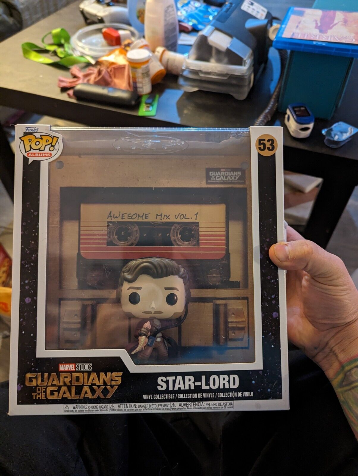 FUNKO POP ALBUMS: GOTG- Star Lord- Awesome Mix Vol. 1