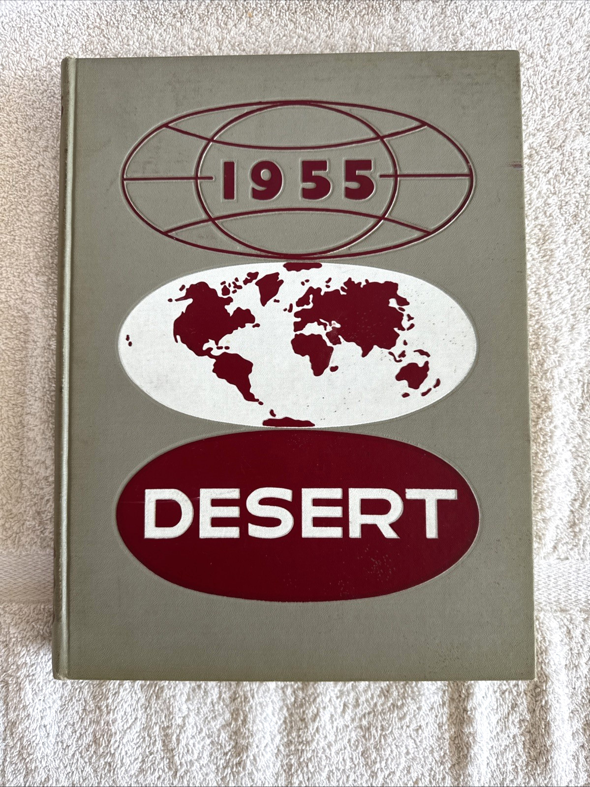 1955 "The Desert" University of Arizona Yearbook, History Memorabilia 