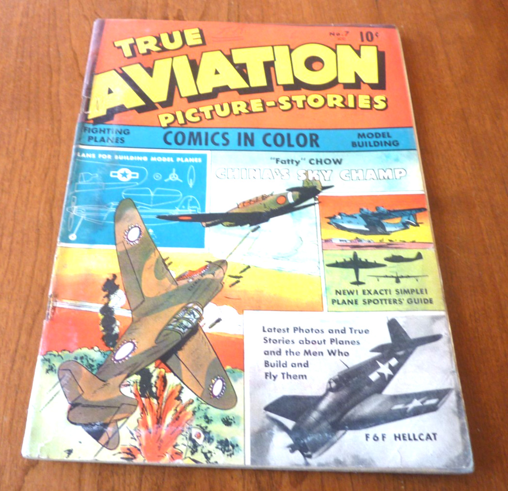 TRUE AVIATION PICTURE STORIES #7 SPRING 1944 WORLD WAR 2 CLASSIC GOOD- 1.8 TRUE AVIATION PICTURE STORIES #7 SPRING 1944 WORLD WAR 2 CLASSIC GOOD- 1.8