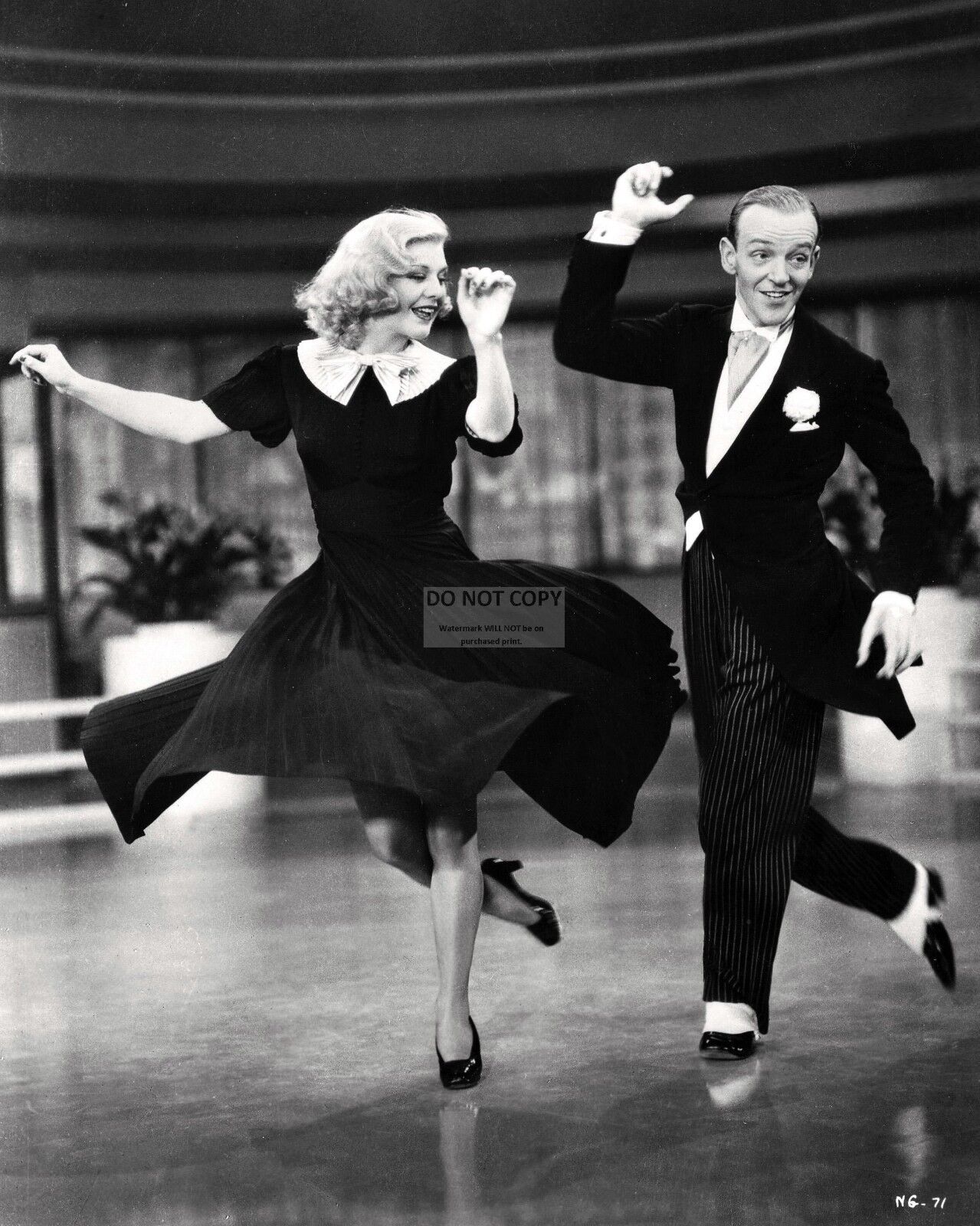 FRED ASTAIRE AND GINGER ROGERS IN 