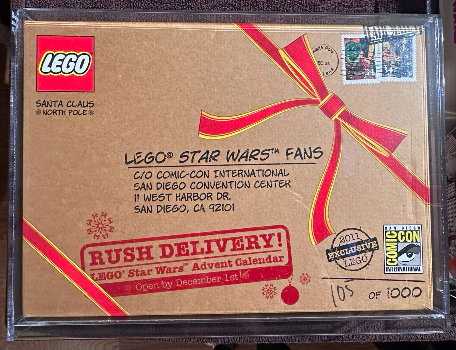 LEGO Star Wars Advent Calendar 2011 SDCC Comic-Con Exclusive Limited Edition LEGO Star Wars Advent Calendar 2011 SDCC Comic-Con Exclusive Limited Edition