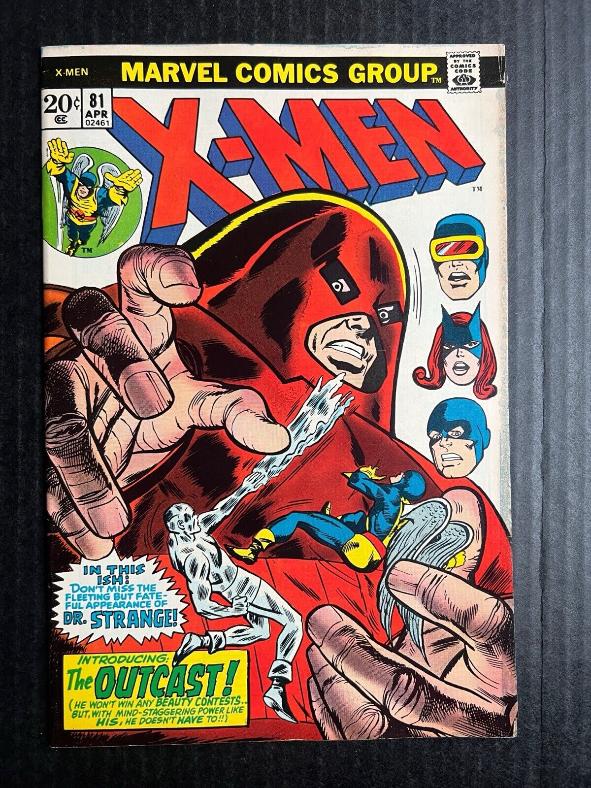 X-MEN #81 April 1973 Marvel Comics Vintage Juggernaut Dr. Strange