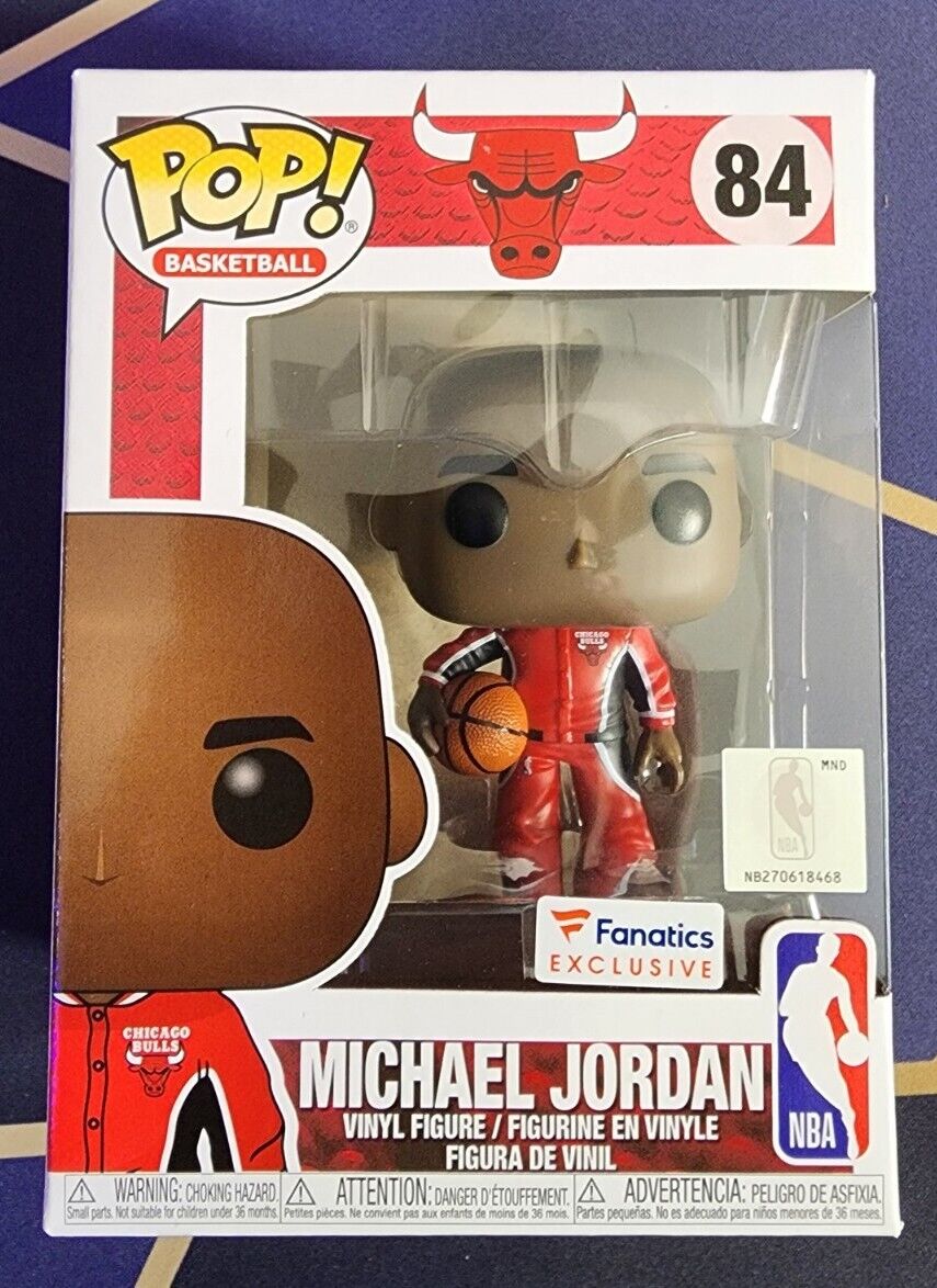 Funko Pop Basketball: Michael Jordan (Fanatics Exclusive) #84 Free Protector