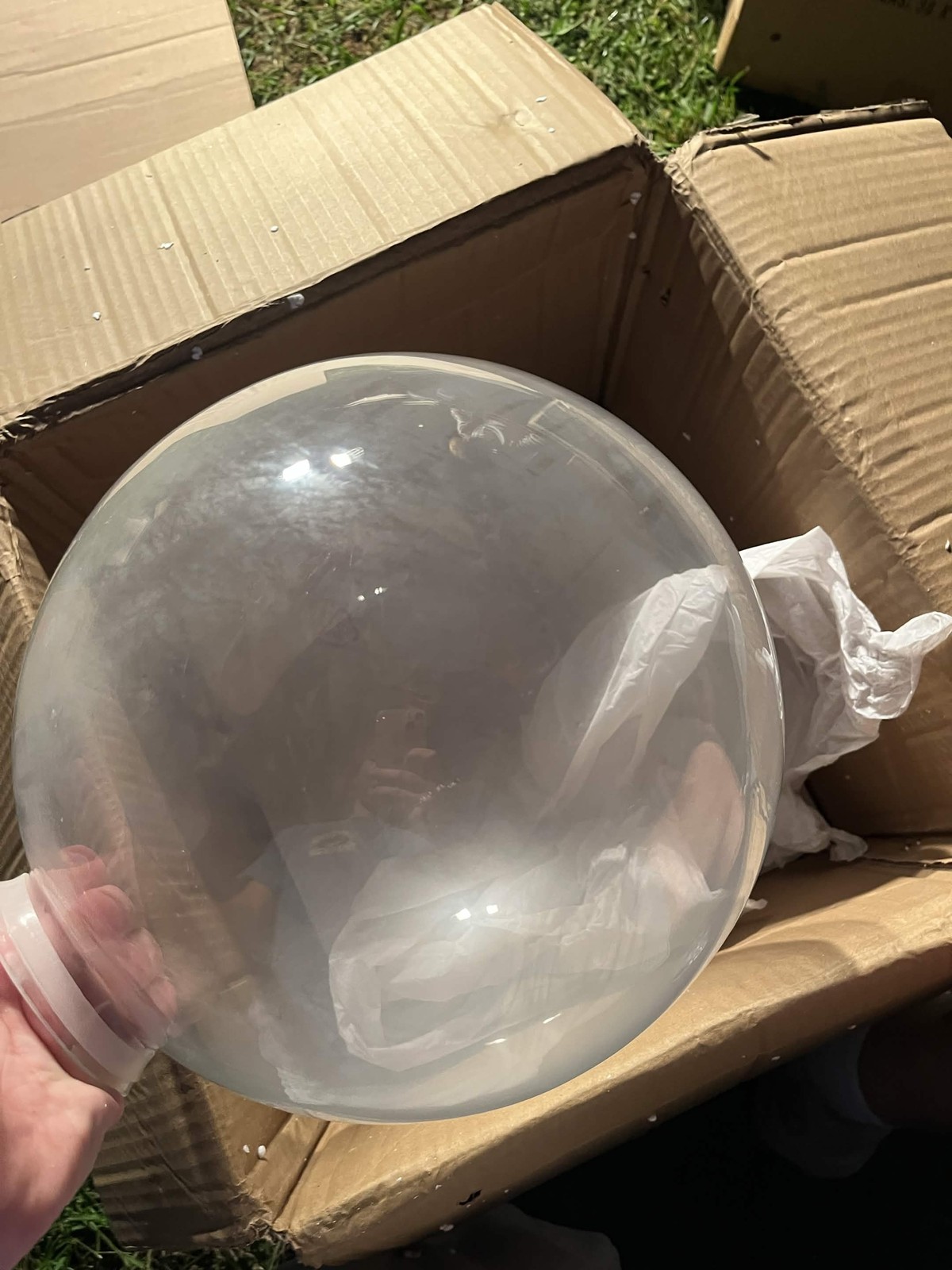 Progress Lighting P5328-137 Natural Brass Pendant Light, Glass Globe Progress Lighting P5328-137 Natural Brass Pendant Light, Glass Globe