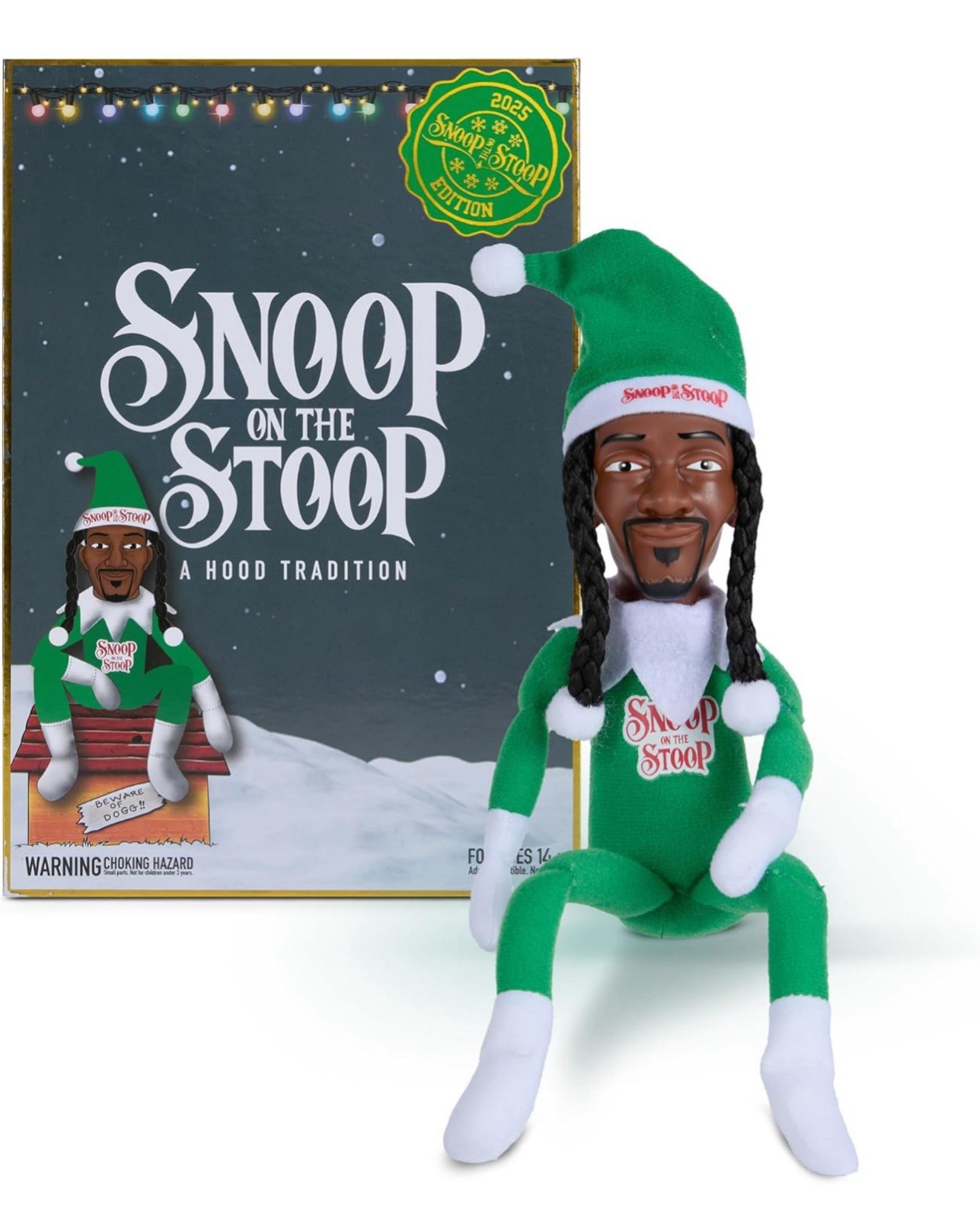 Brand New Snoop On The Stoop A Hood Tradition Green Plush Doll 2025 Edition 11” Brand New Snoop On The Stoop A Hood Tradition Green Plush Doll 2025 Edition 11”
