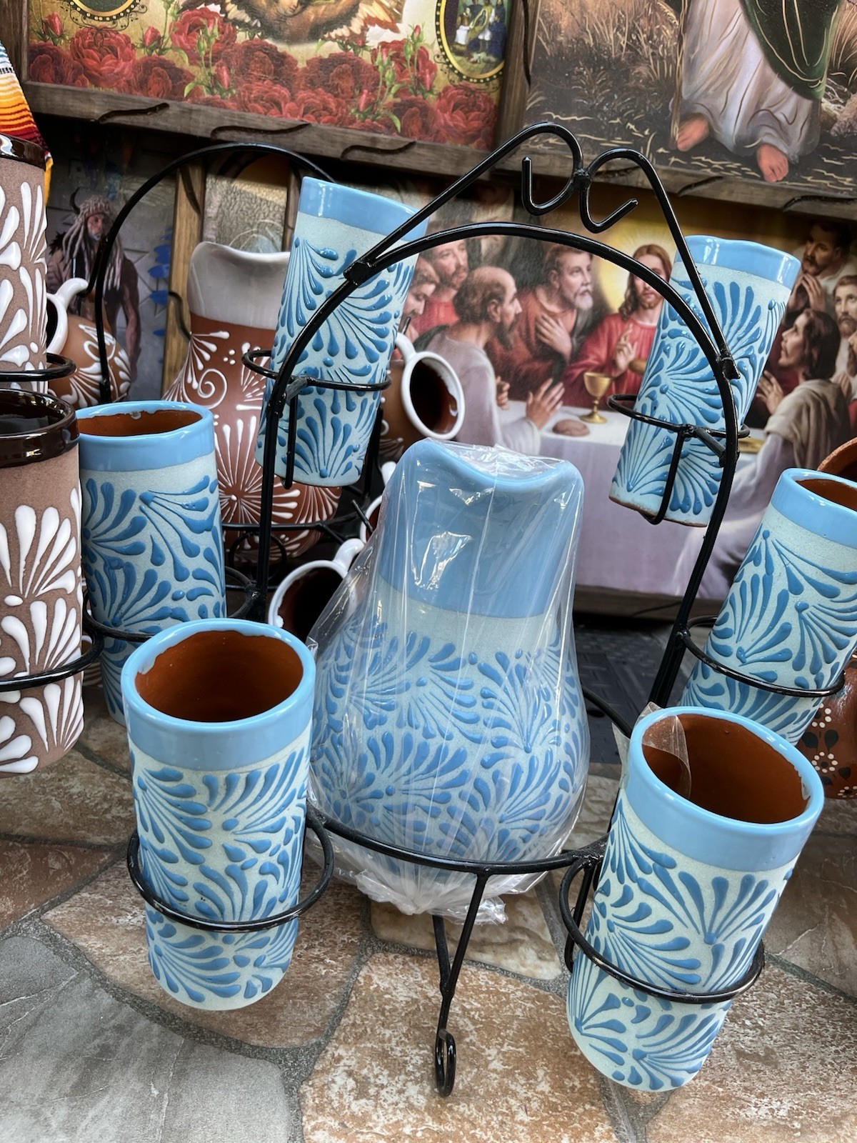 Talavera Mexican Hand Painted Hernandez Pottery 