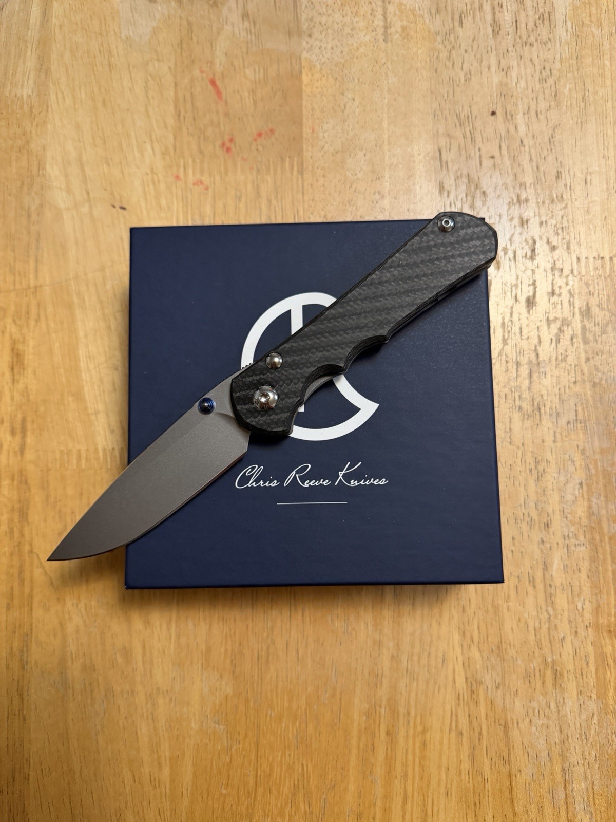 Chris Reeve Inkosi Large Carbon Fiber Knife Art Exclusive