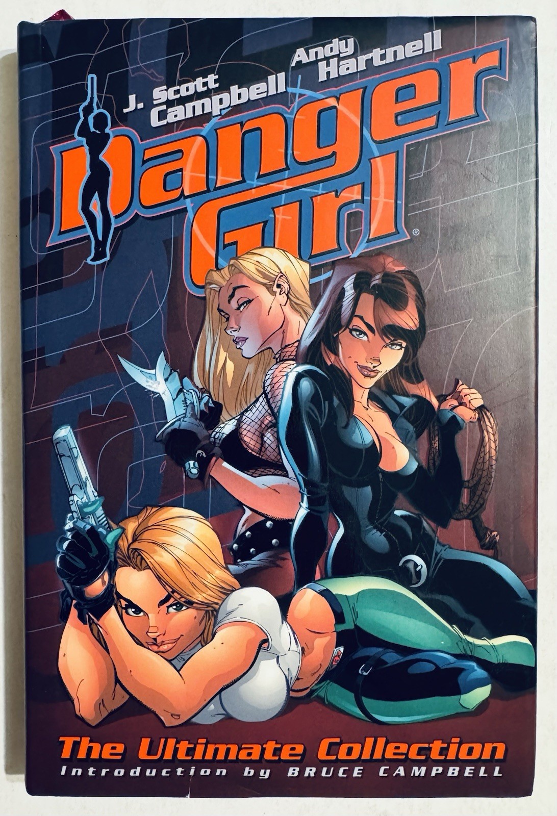 DANGER GIRL THE ULTIMATE COLLECTION HC SIGNED BY CAMPBELL OOP LOW PRINT HTF RARE DANGER GIRL THE ULTIMATE COLLECTION HC SIGNED BY CAMPBELL OOP LOW PRINT HTF RARE