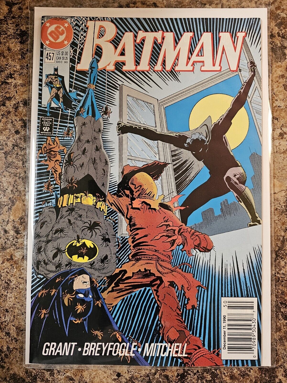 Batman #457 (1990) Newsstand 1st Tim Drake Robin Scarecrow App. DC Comics NM