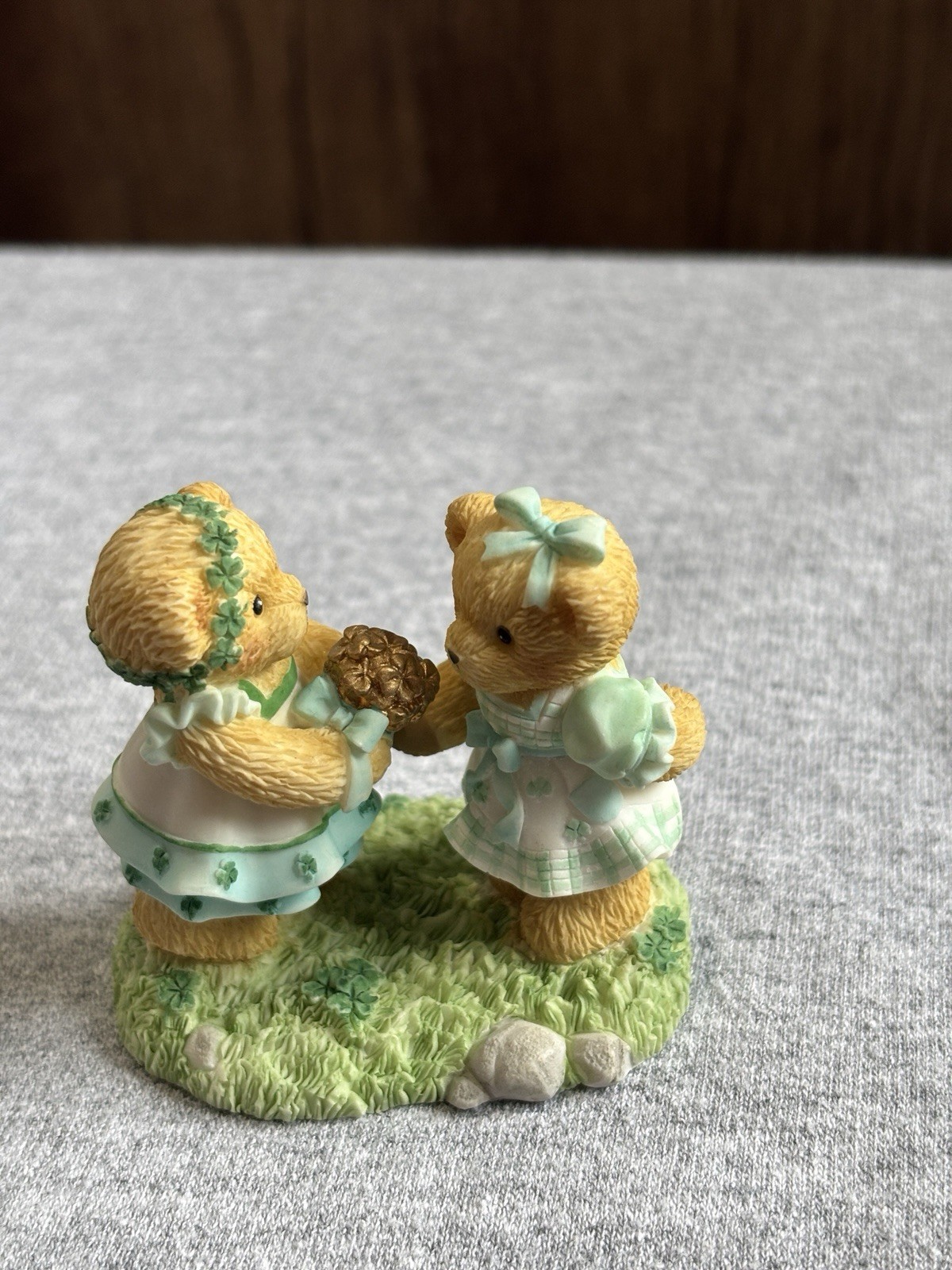 Cherished Teddies 117739 Luck O’ The Teddies The Hamilton Collection Mini RARE Cherished Teddies 117739 Luck O’ The Teddies The Hamilton Collection Mini RARE