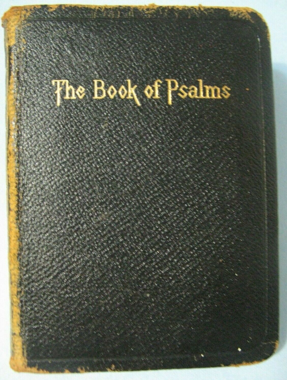 1960 The Book Of Psalms Rare Leather Pocket Edition English 