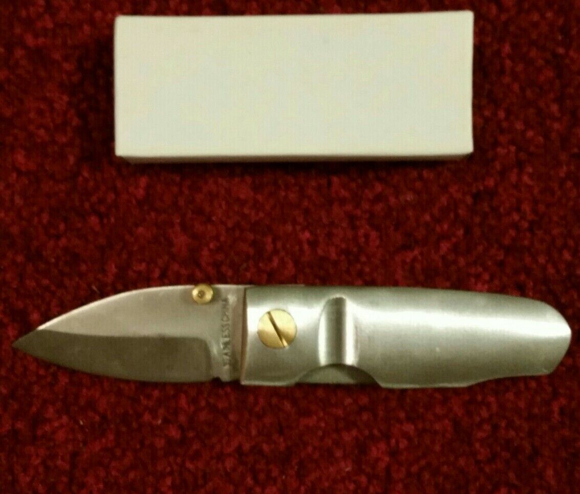 Vintage Explorer 11-322 Stubby Pocket Knife Old Gutmann Reproduction Model 13322